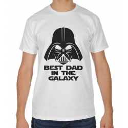 Koszulka męska na dzień ojca Best dad in the galaxy